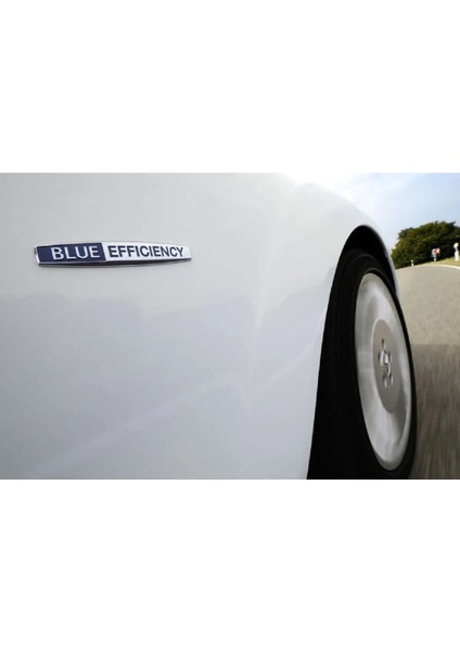 Blue Efficiency Metal Çamurluk Logo Arma Car Logo 2 Adet Arma fırsatları