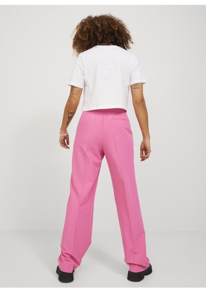 Yüksek Bel Rahat Fuşya Kadın Pantolon 12200674 fiyatları