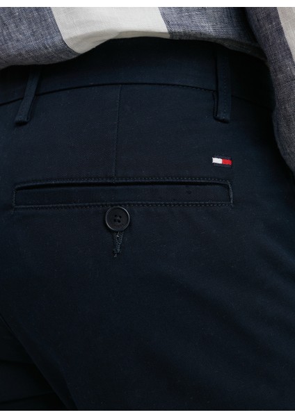 Normal Bel Normal Paça Slim Fit Mavi Erkek Pantolon MW0MW28883DW5