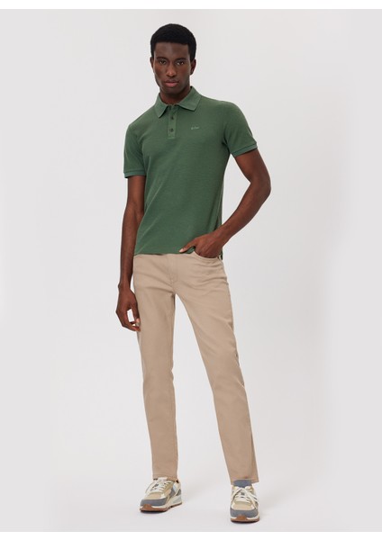 Haki Erkek Polo T-Shirt 232 Lcm 242059 Tylen Haki