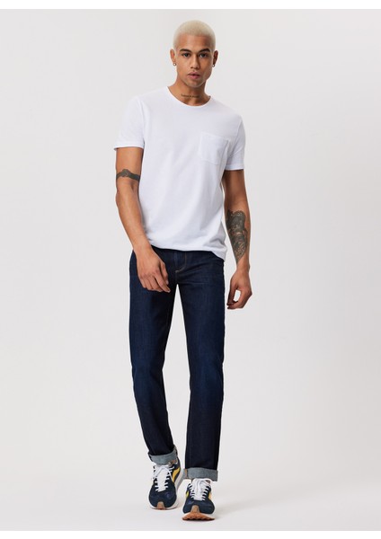 Normal Bel Slim Straight Erkek Denim Pantolon 232 Lcm 121053 Jagger Ferb Srt
