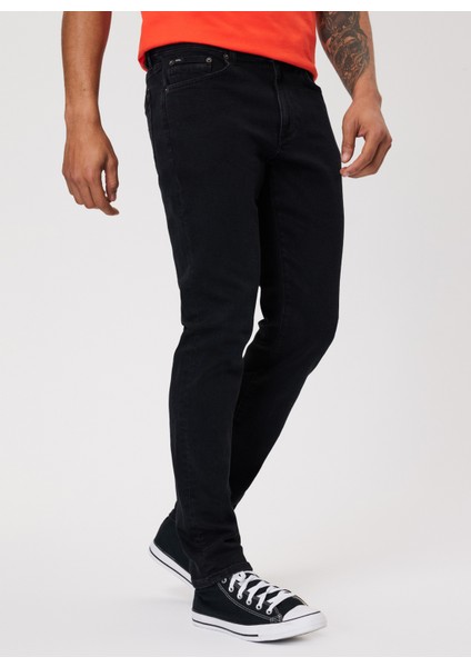 Normal Bel Skinny Fit Erkek Denim Pantolon 232 Lcm 121076 Jeff Alrakıs Dark modelleri