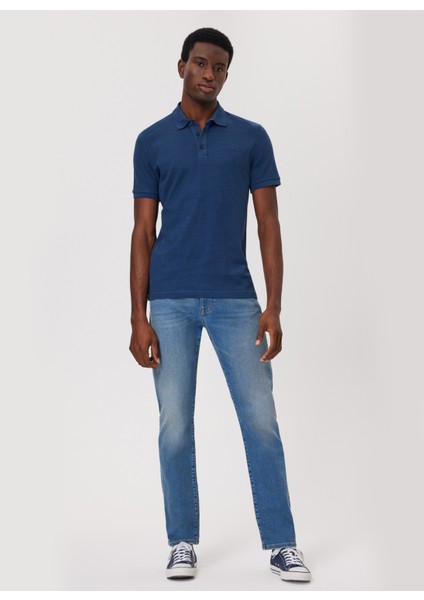 Açık Lacivert Erkek Polo T-Shirt 232 Lcm 242059 Tylen A.lacivert
