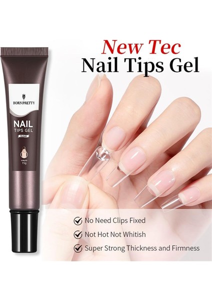 Ellea Nail Koskoe Jel Tips Tırnak Seti 07 Almond