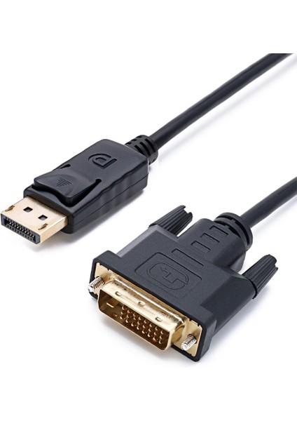 Displayport DVI Kablo 1.5 Metre Dp DVI Kablo