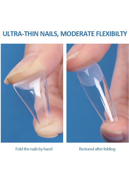 Koskoe Jel Tips Tırnak Seti 01 Stıletto modelleri