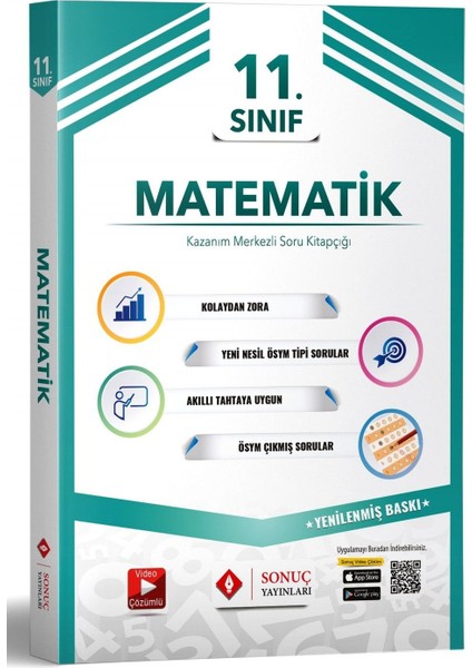 Sonuç Yayınları  11.Sınıf Matematik Modüler Set - 11 Matematik