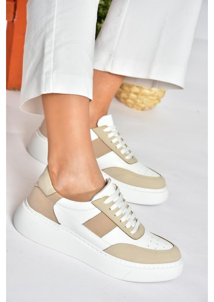 P274048809 Beyaz/bej Günlük Kadın Spor Ayakkabı Sneakers10