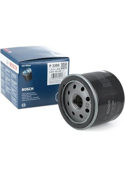 Yağ Filtre P3300 Alfa Bravo Bravo Doblo Palio 0451103300 ACCX4032E