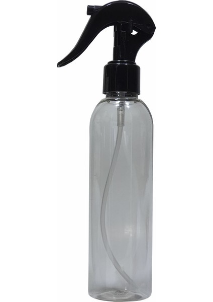 Boş Pet Şişe Ambalaj 200 ml & Valf Sprey 10 Adet Takım