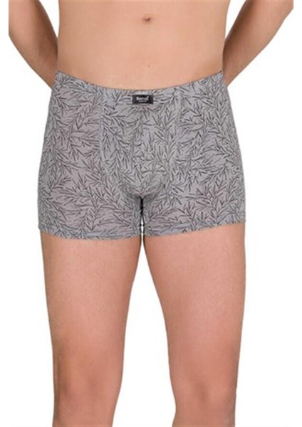 4497 Likralı Modal Ince Belli Desenli Erkek Boxer