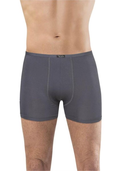 ANIT1273 Ince Belli Düz Renk Bambu Erkek Boxer
