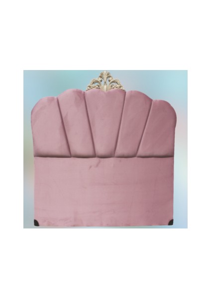 Başlık Alc Avangart Model 90 cm Kapitone Pembe Renk Kumaş Döşeme El Yapım