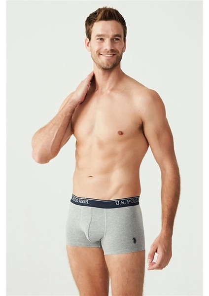 3'lü Paket Beli Lastik Polo Baskılı Likralı Erkek Boxer Seti 80263 fiyatları