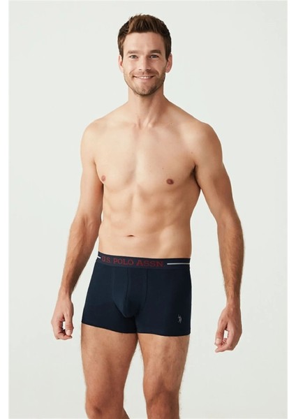 Baskılı Pamuklu & Likralı Erkek Boxer 3'lü Seti 80328