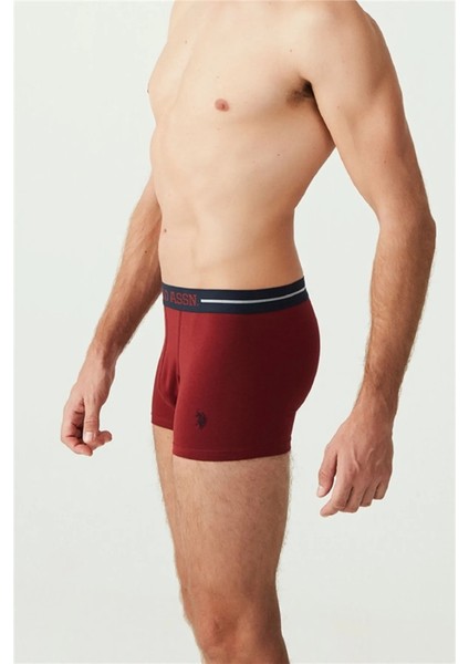 Baskılı Pamuklu & Likralı Erkek Boxer 3'lü Seti 80328