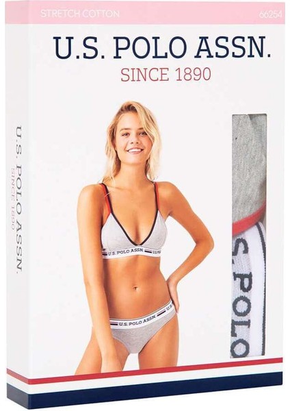 Pamuklu & Likralı, Polo Baskılı, Ince Askılı, Kadın Iç Çamaşırı Takımı 66254 modelleri