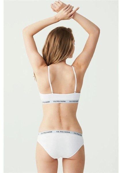 Sporcu Sütyen (Büstiyer) & Slip Takımı, Pamuklu & Likralı 65004 fırsatları