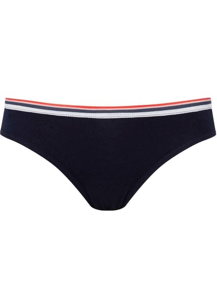 Kadın 3'lü Slip Külot Seti, Pamuklu ve Likralı 66315 fiyatları