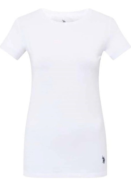 Kısa Kollu, Yuvarlak Yaka, Kadın T-Shirt 66002 modelleri