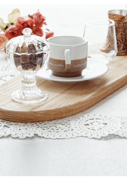 Doğal Ahşap Büyük Boy Sunum Tabağı Ahşap Servis Tabağı 40X14,5 cm fırsatları