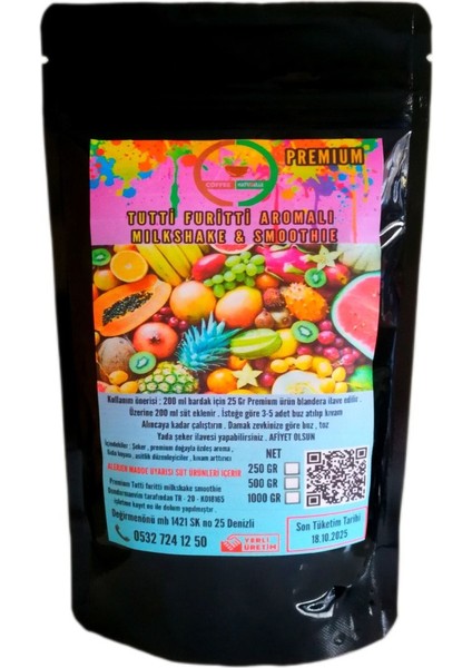 Tutti Frutti Aromalı Içecek Tozu