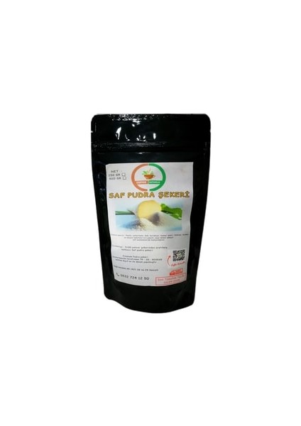 Coffee Naturelle Pudra Şekeri Saf