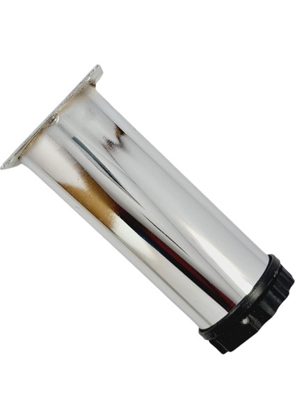 40 Lık 5 cm Parlak Krom Metal Yuvarlak Ayak ( 4 Adet )