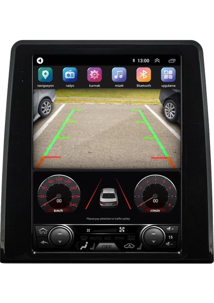 Renault Clio 5 Tesla Androidauto Carplay Multimedya 2022-2023 4gb Ram + 64GB Hafıza modelleri