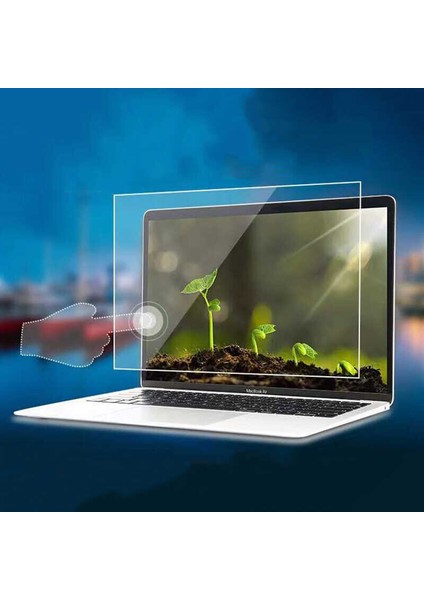Apple Macbook Pro 16.2 Inç 2023 (A2780) Için Şeffaf Ekran Koruyucu Jelatin 2 Adet