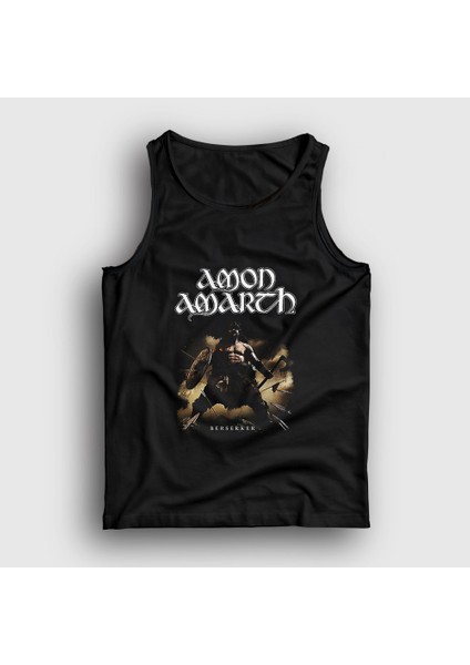 Unisex Siyah Berserker Amon Amarth Atlet