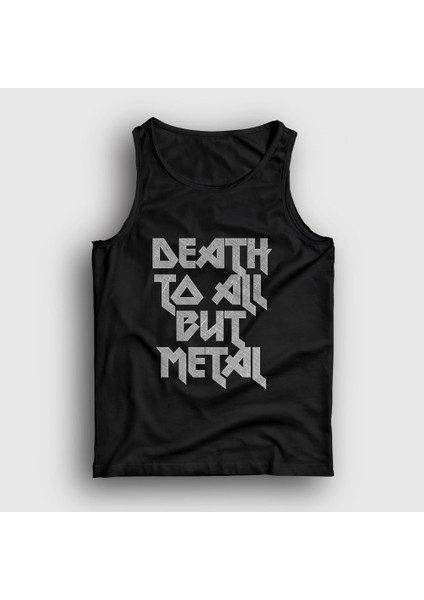 Unisex Siyah Death To All But Metal Steel Panther Atlet