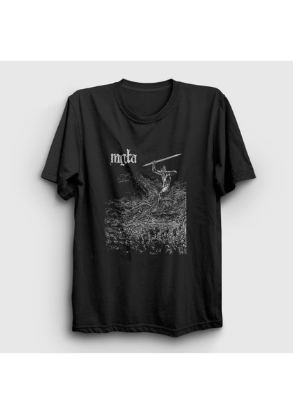 Unisex Siyah Excuse Mgla T-Shirt