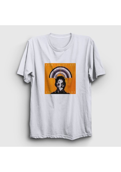 Unisex Beyaz Heligoland Massive Attack T-Shirt
