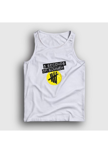 Unisex Beyaz Logo V2 5 Seconds Of Summer Atlet