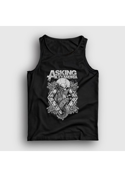 Unisex Siyah Pray Asking Alexandria Atlet