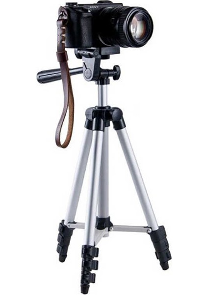 Telefon Kamera Tutucu Tripod Aparatı(1 Metre Uzunluk+Alüminyum Alışımlı Malzeme+Hafif 420 Gram)