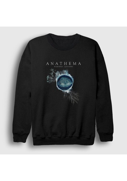 Unisex Siyah Weather Systems Anathema Sweatshirt
