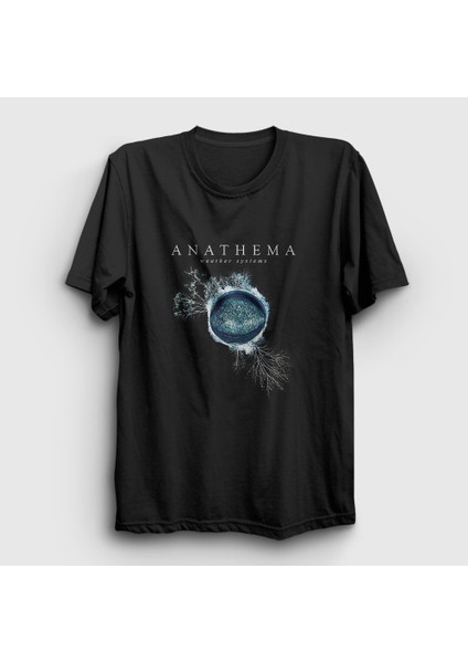 Unisex Siyah Weather Systems Anathema T-Shirt