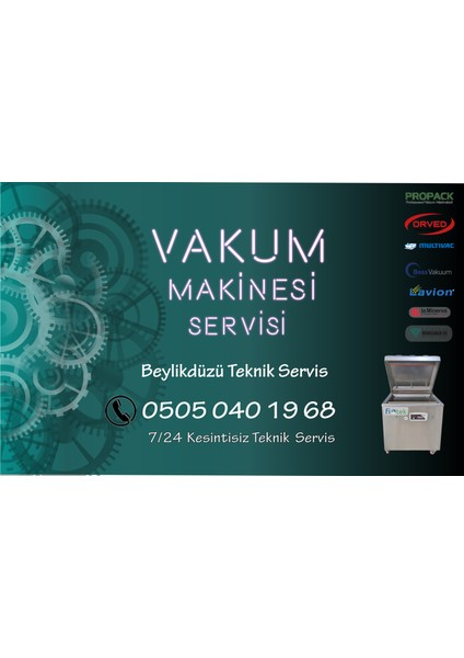 Beylikdüzü Vakum Makinesi Servisi