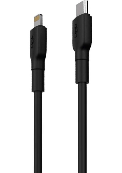 Linktech C498 38W 2x USB Type-C - Lightning Kablolu Araç Şarj Aleti