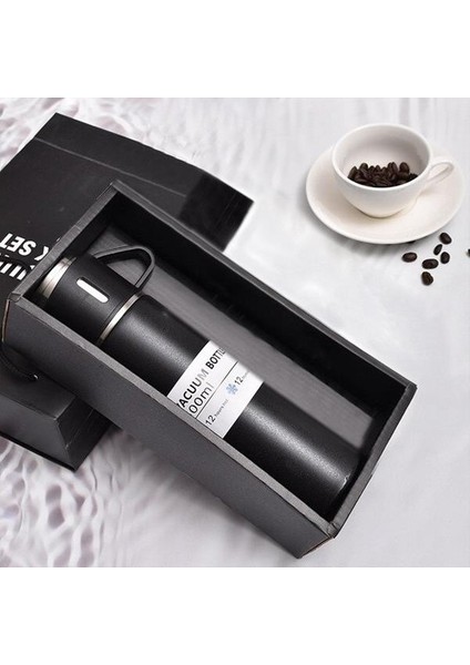 Tek Bardaklı Isı Korumalı Paslanmaz Çelik Sızdırmaz Taşınabilir Termos 500 ml