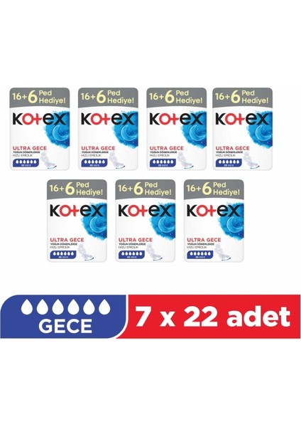 Ultra Dev Eko Gece 22'li - 7'li Paket