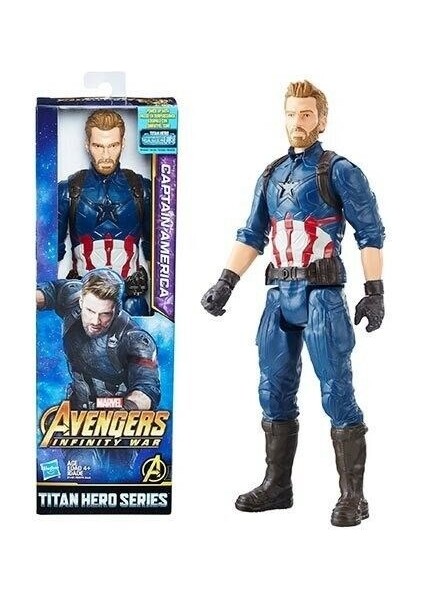 Captain America Karakter Figür Oyuncak Kaptan Amerika 30 cm