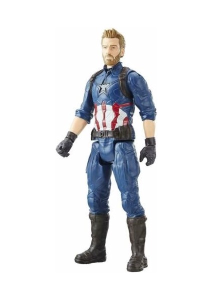 Captain America Karakter Figür Oyuncak Kaptan Amerika 30 cm