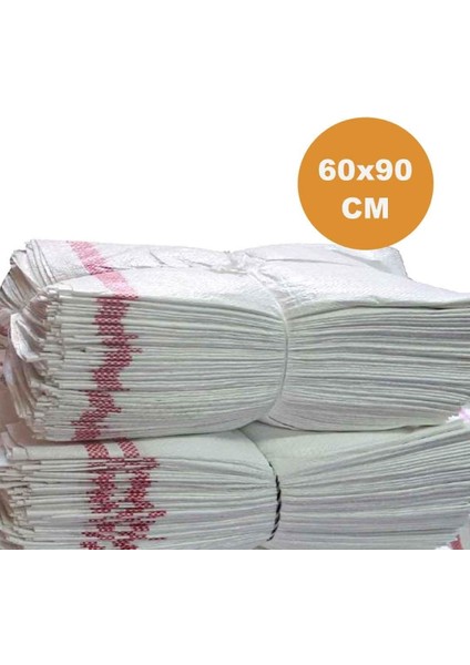 Çuval 60X90 Mat Çuval, Moloz Çuvalı, Inşaat Çuvalı, Çok Amaçlı Mat Çuval - 10ADET