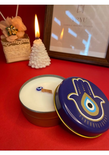 Nazar Boncuklu Teneke Mum fiyatları