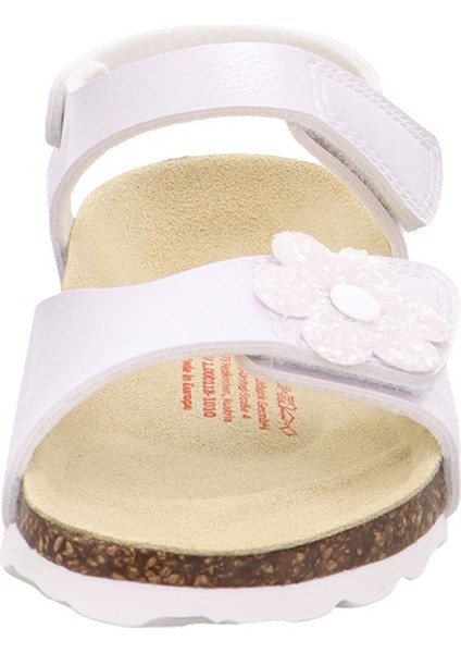 Beyaz Kız Çocuk Sandalet Bıos 1-000118-1010-2 modelleri