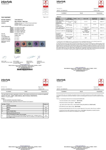 Slime Kalpli 6 Adet 6 Renk Kaliteli  Test Raporlu