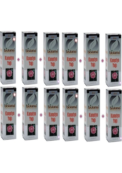 Kamelya Yağı 20 ml x 12 Adet